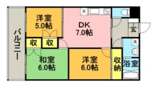 合川ビレッジIIの物件間取画像